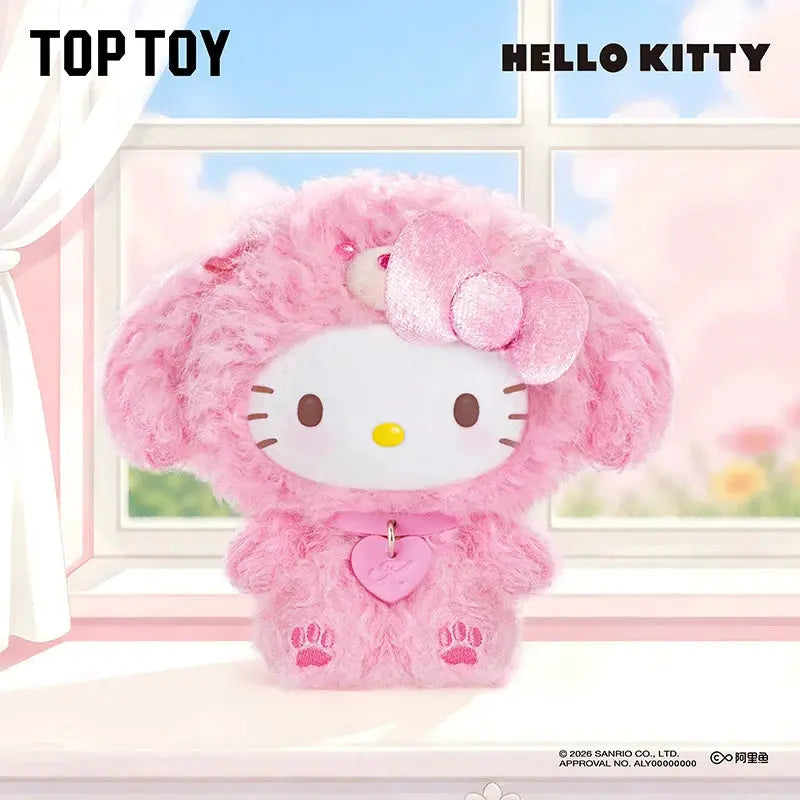 Hello Kitty Puppy Party Series Plushie Keychain Blindbox TopToy fifilandtoys