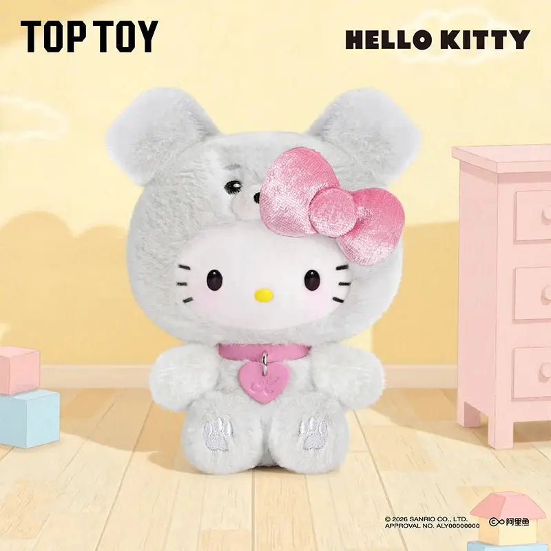 Hello Kitty Puppy Party Series Plushie Keychain Blindbox TopToy fifilandtoys