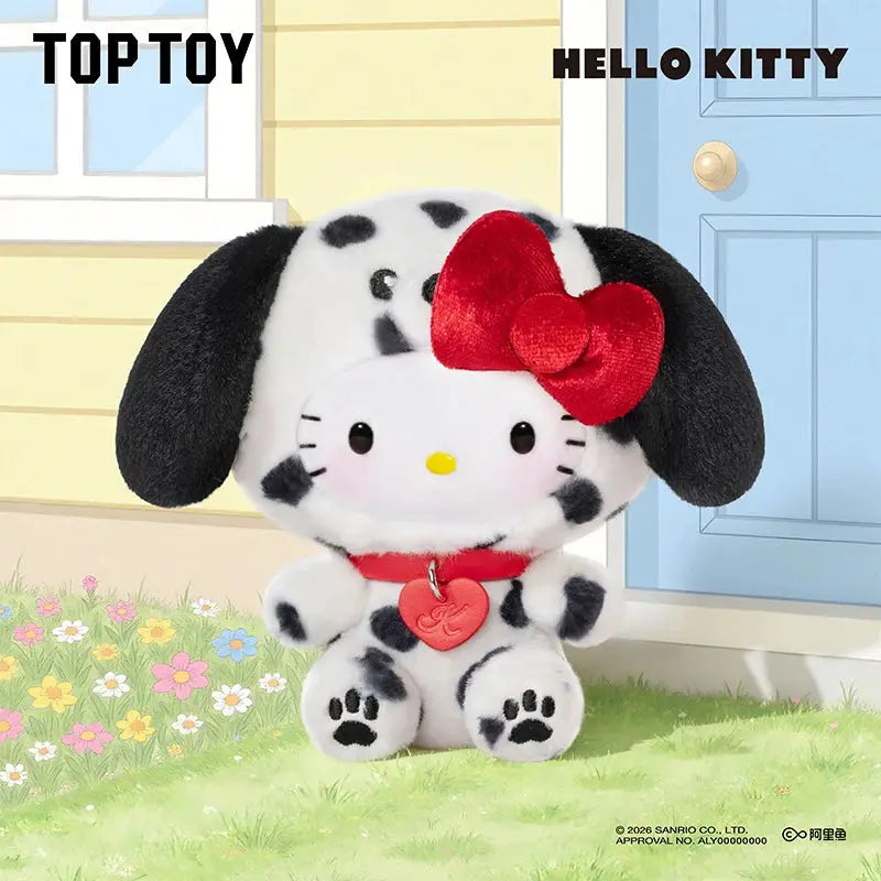 Hello Kitty Puppy Party Series Plushie Keychain Blindbox TopToy fifilandtoys