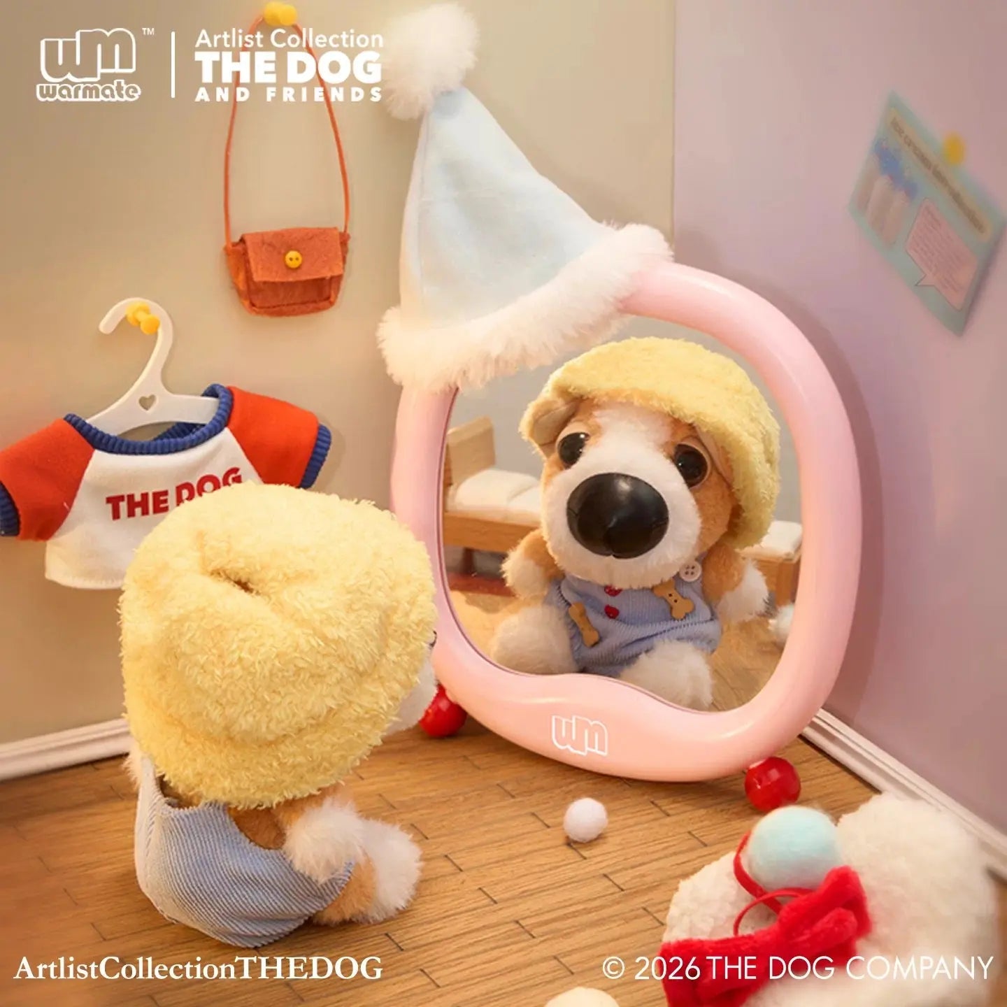 DOGGY OOTD Series Plush Pendant Blind Box THE DOG fifilandtoys