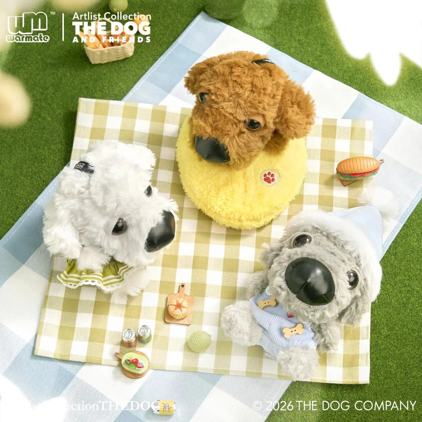 DOGGY OOTD Series Plush Pendant Blind Box THE DOG fifilandtoys