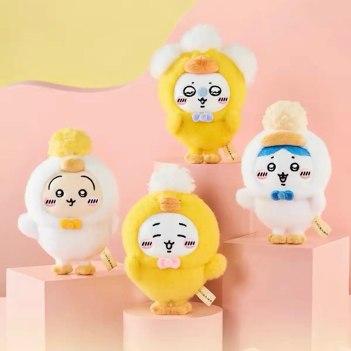 Chiikawa Permed Head Duck Costume Mascot Plushie Pendant Chiikawa fifilandtoys