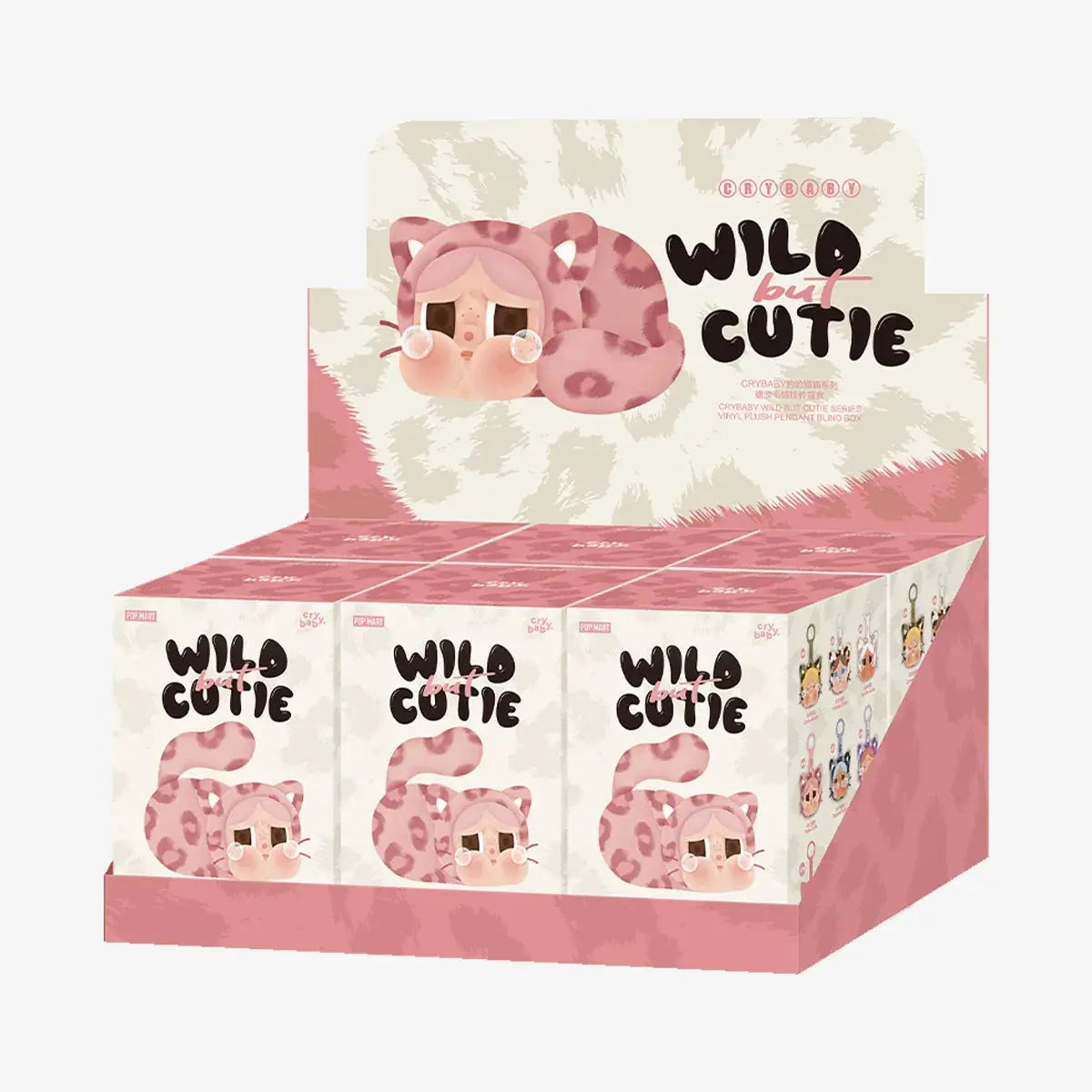 POP MART CRYBABY Wild but Cutie Series Vinyl Plush Pendant Blind POP MART CRYBABY Wild but Cutie Series Vinyl Plush Pendant Blind
