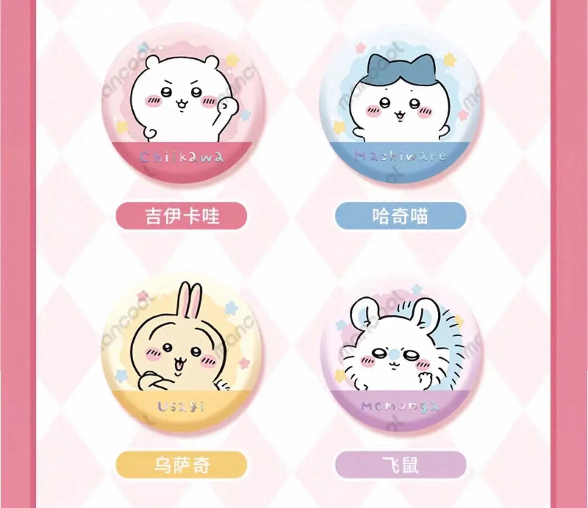 Chiikawa Blind Bag Pin Badge CN Market Exclusive Chiikawa