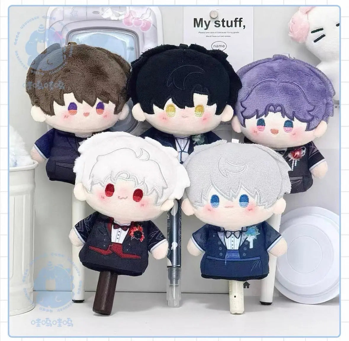 Love and Deepspace Chibi Plush Doll Collectibles Love and Deepspace