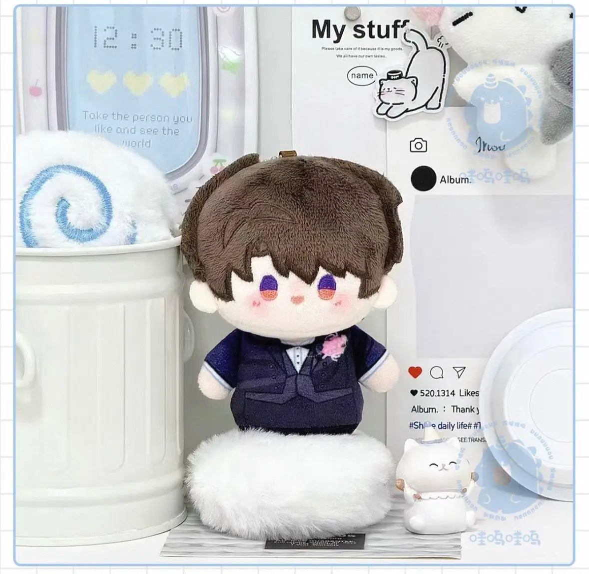 Love and Deepspace Chibi Plush Doll Collectibles Love and Deepspace