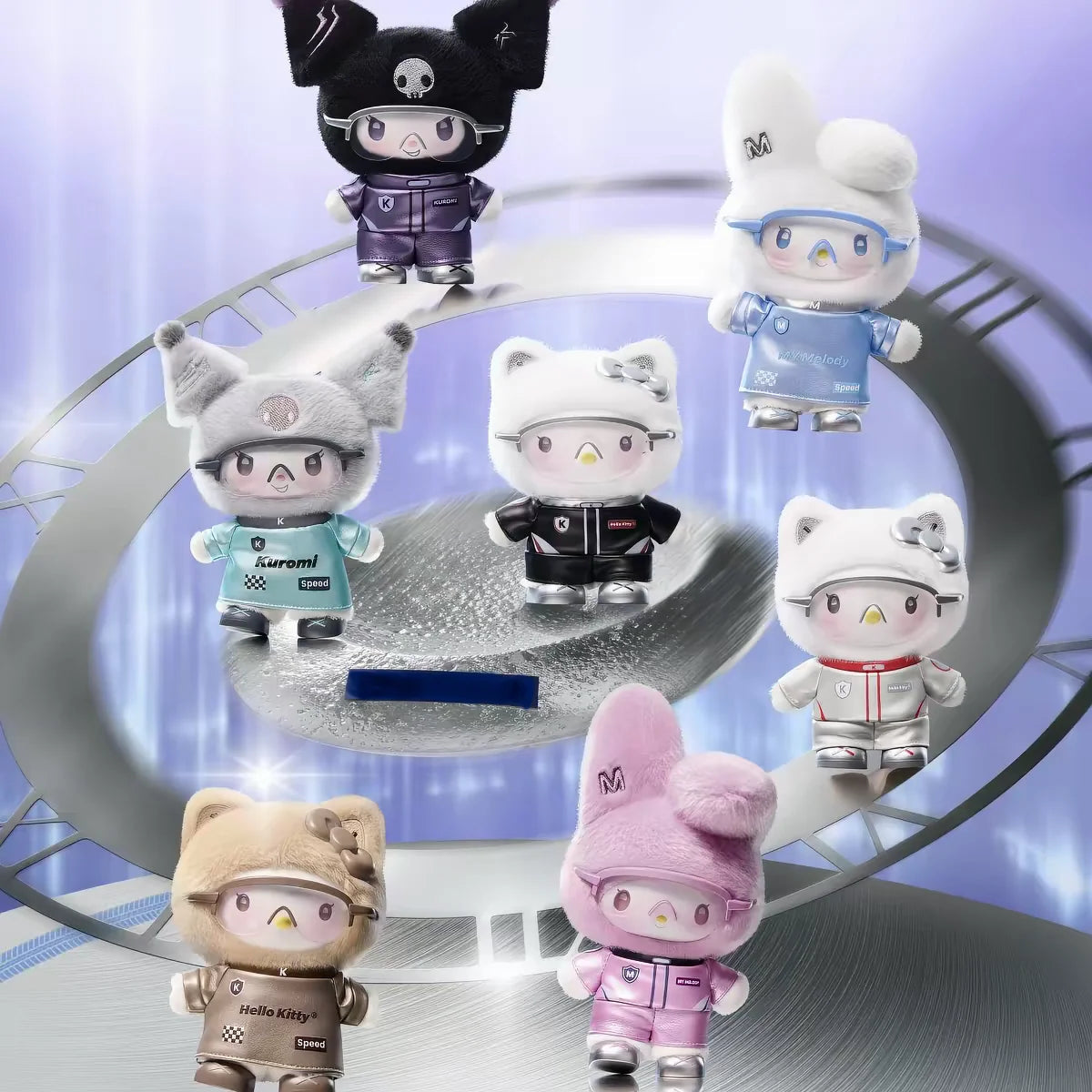 Miniso Sanrio Characters Cyber Age Series Vinyl Plush Pendant Blindbox Miniso