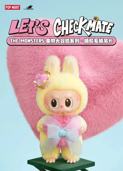 THE MONSTERS Let’s Checkmate LABUBU Labubu The Monsters Let's Checkmate Vinyl Plush Hanging Card