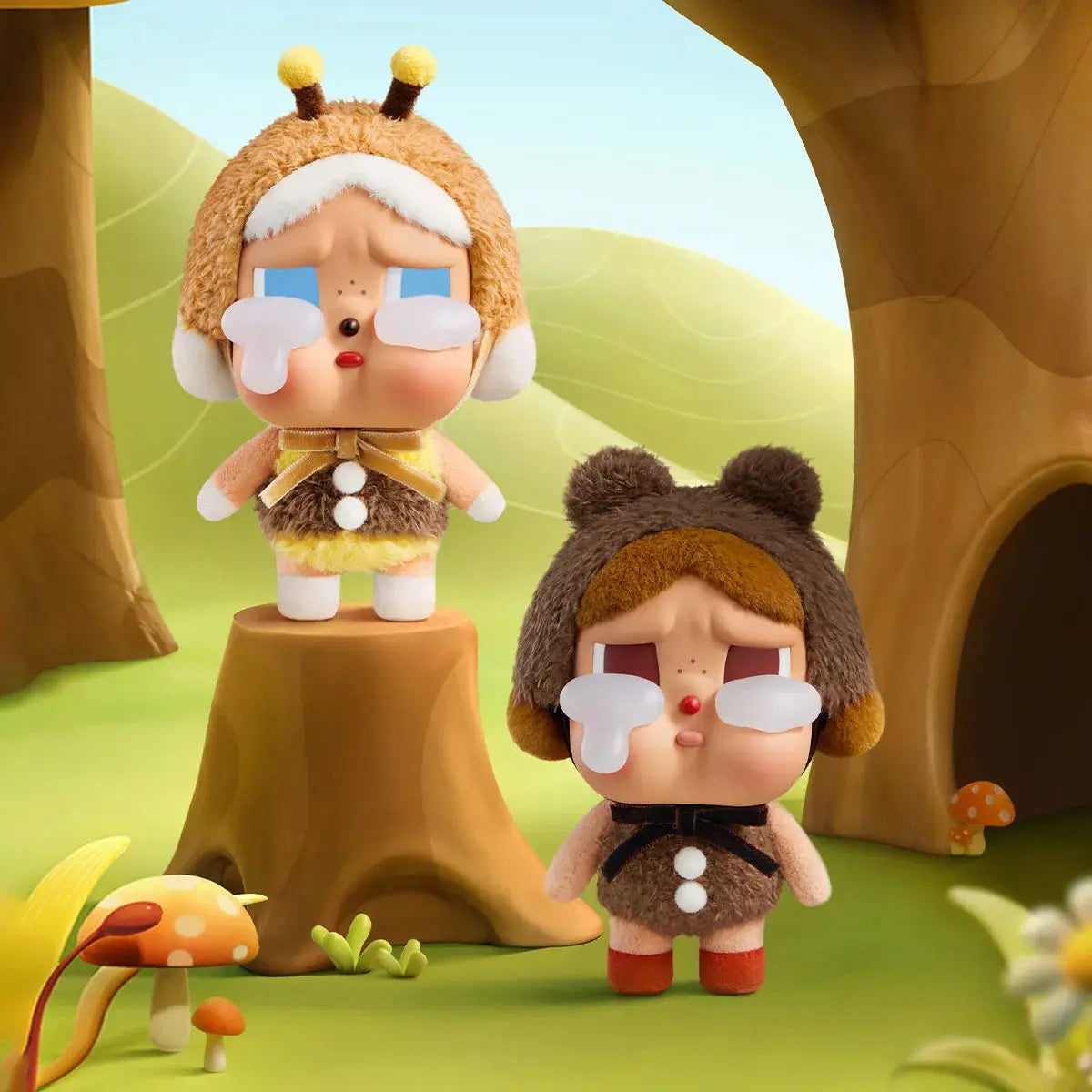 CRYBABY Crying Again Series-Vinyl Face Plush Blind Box CRYBABY Crying Again Series-Vinyl Face Plush Blind Box