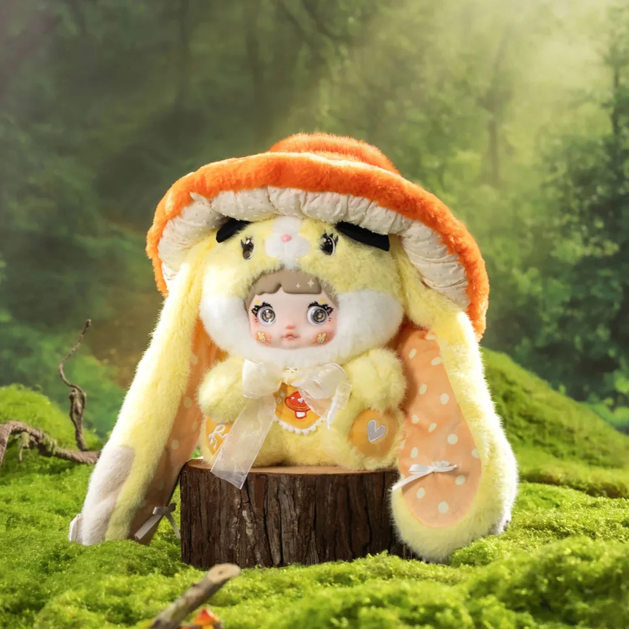 Nommi Mushroom Hat Series 400% Plush Doll Blind Box
