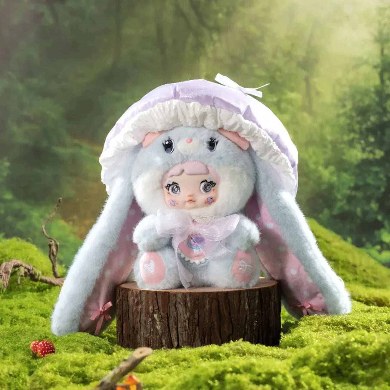 Nommi Mushroom Hat Series 400% Plush Doll Blind Box