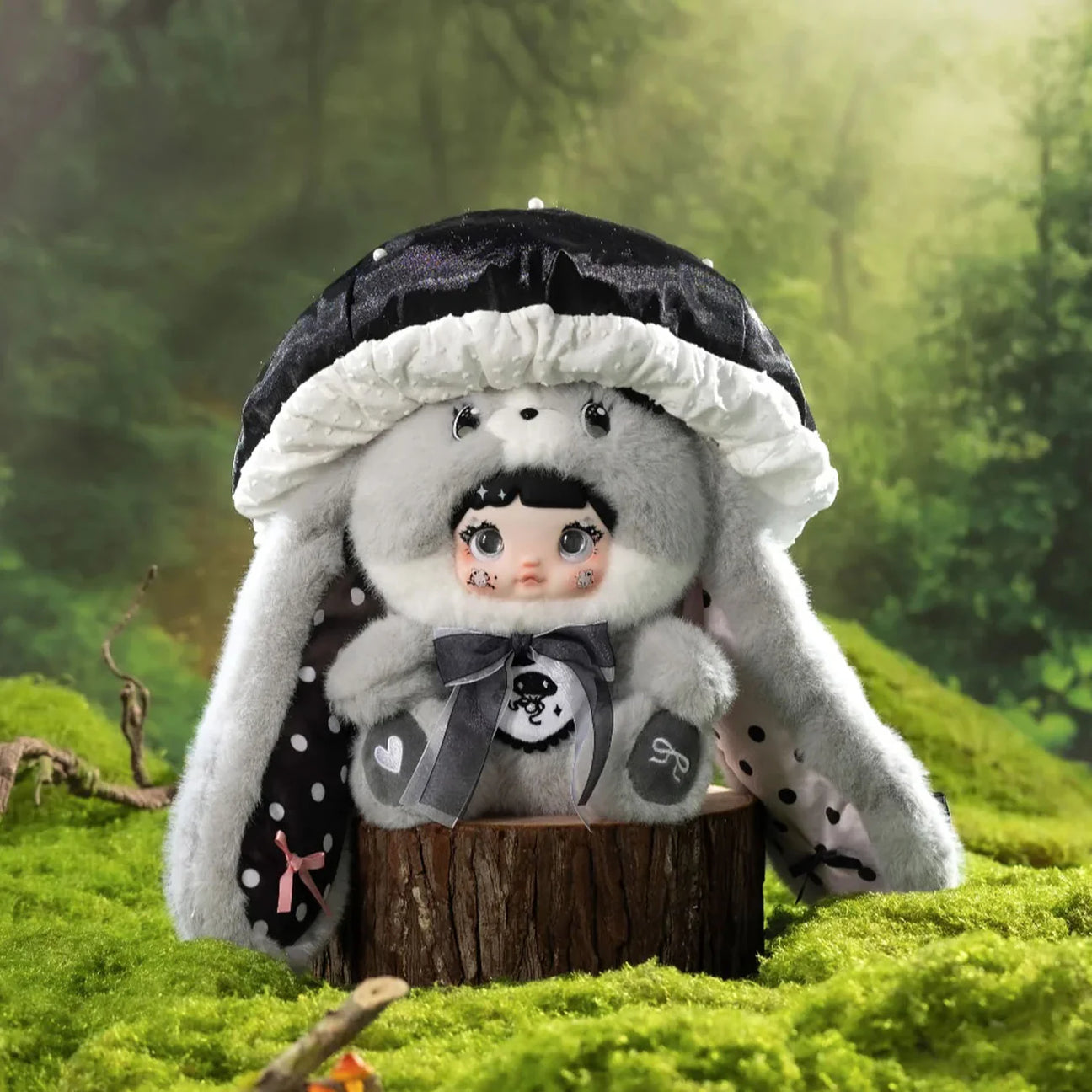 Nommi Mushroom Hat Series 400% Plush Doll Blind Box