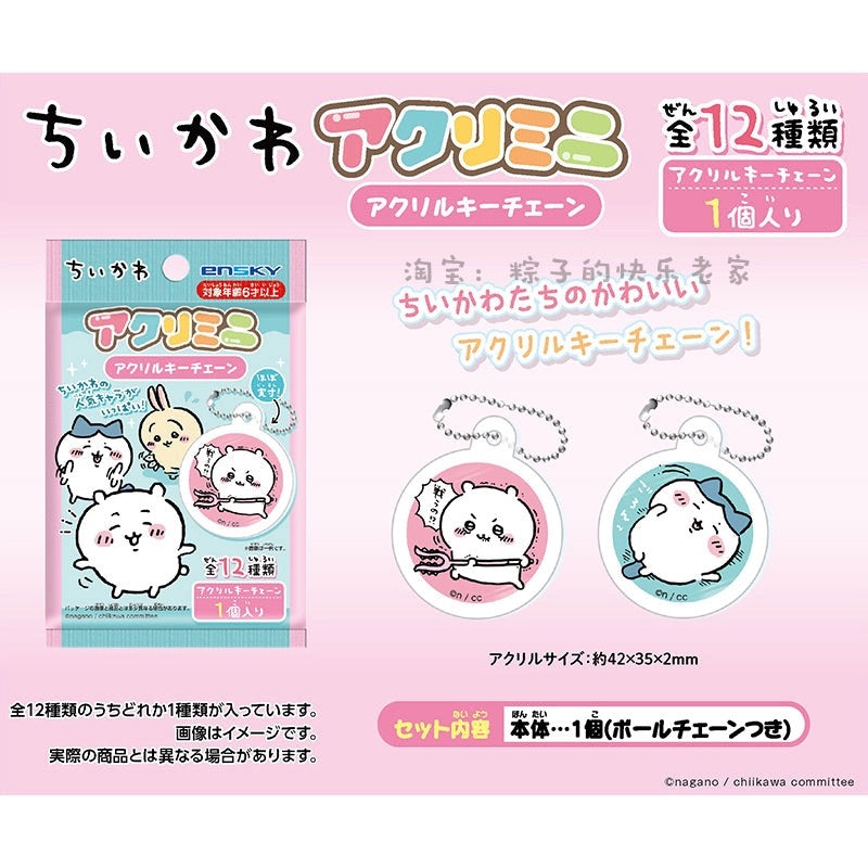 Chiikawa Acrylic Keychain Blind Bag Series 1