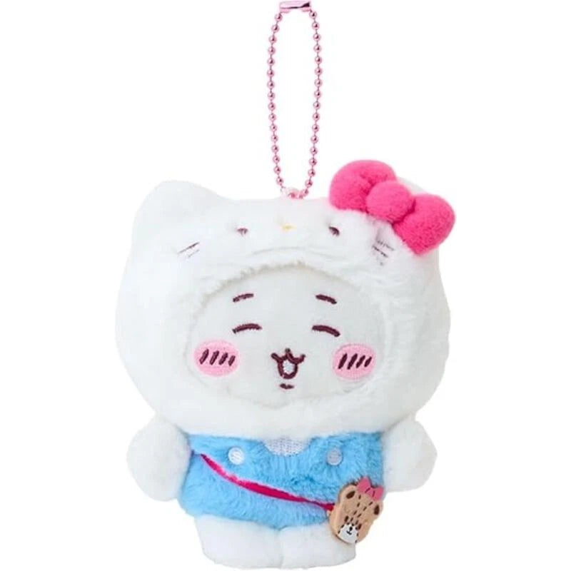 Peluche mascotte Chiikawa x Sanrio, exclusivité Japon (Précommande)