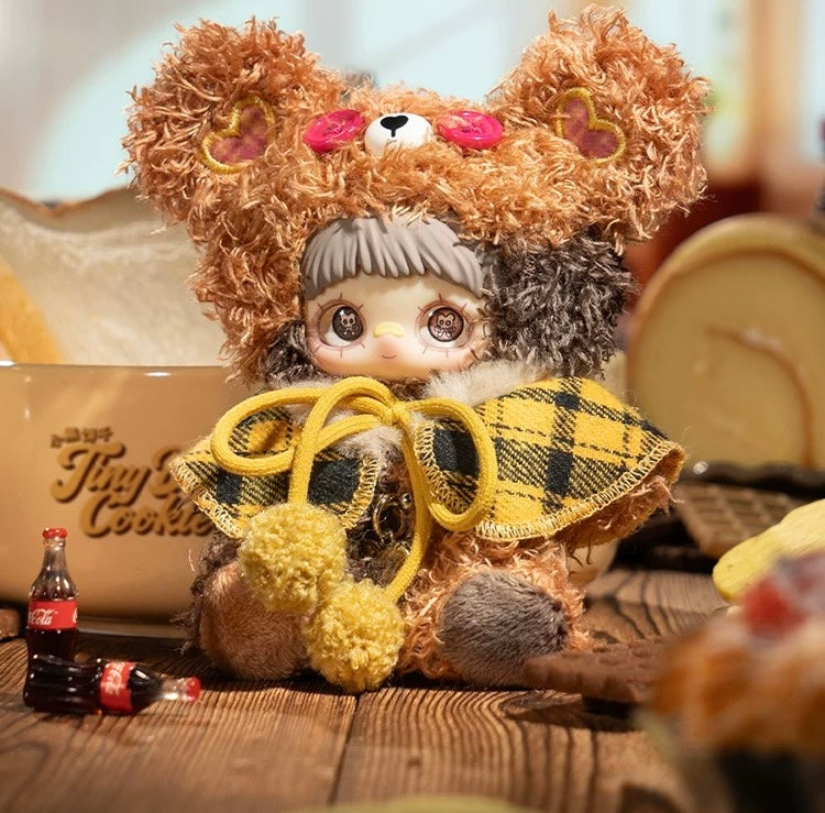Maymei Tiny Bear Cookie Series Vinyl Plush Keychain Blind Box