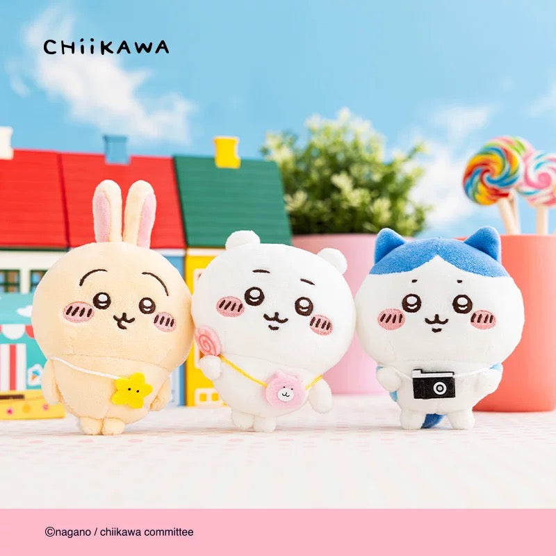 Chiikawa Going Out Plushie Mascot Pendant