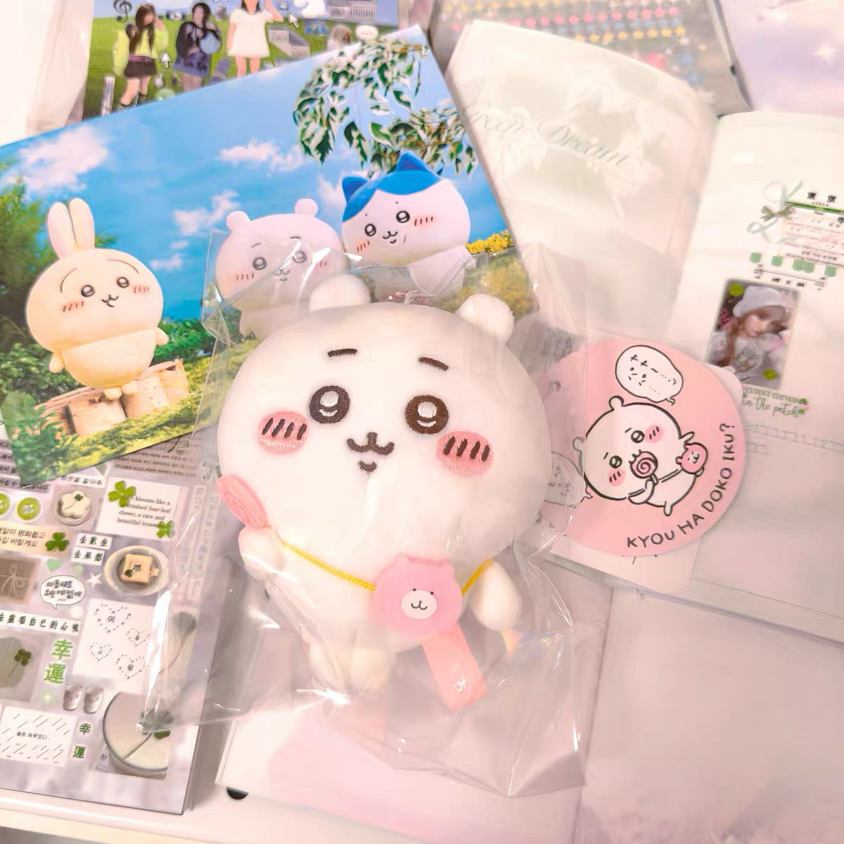 Chiikawa Going Out Plushie Mascot Pendant