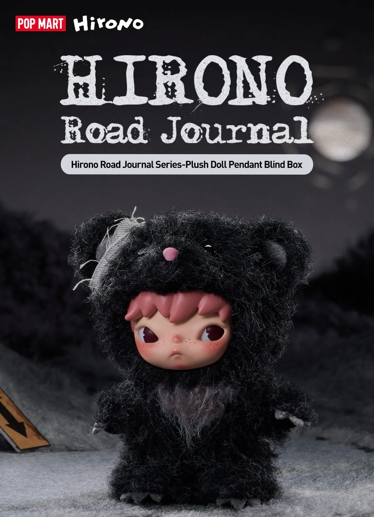 Série Hirono Road Journal - Pendentif peluche surprise (Précommande)