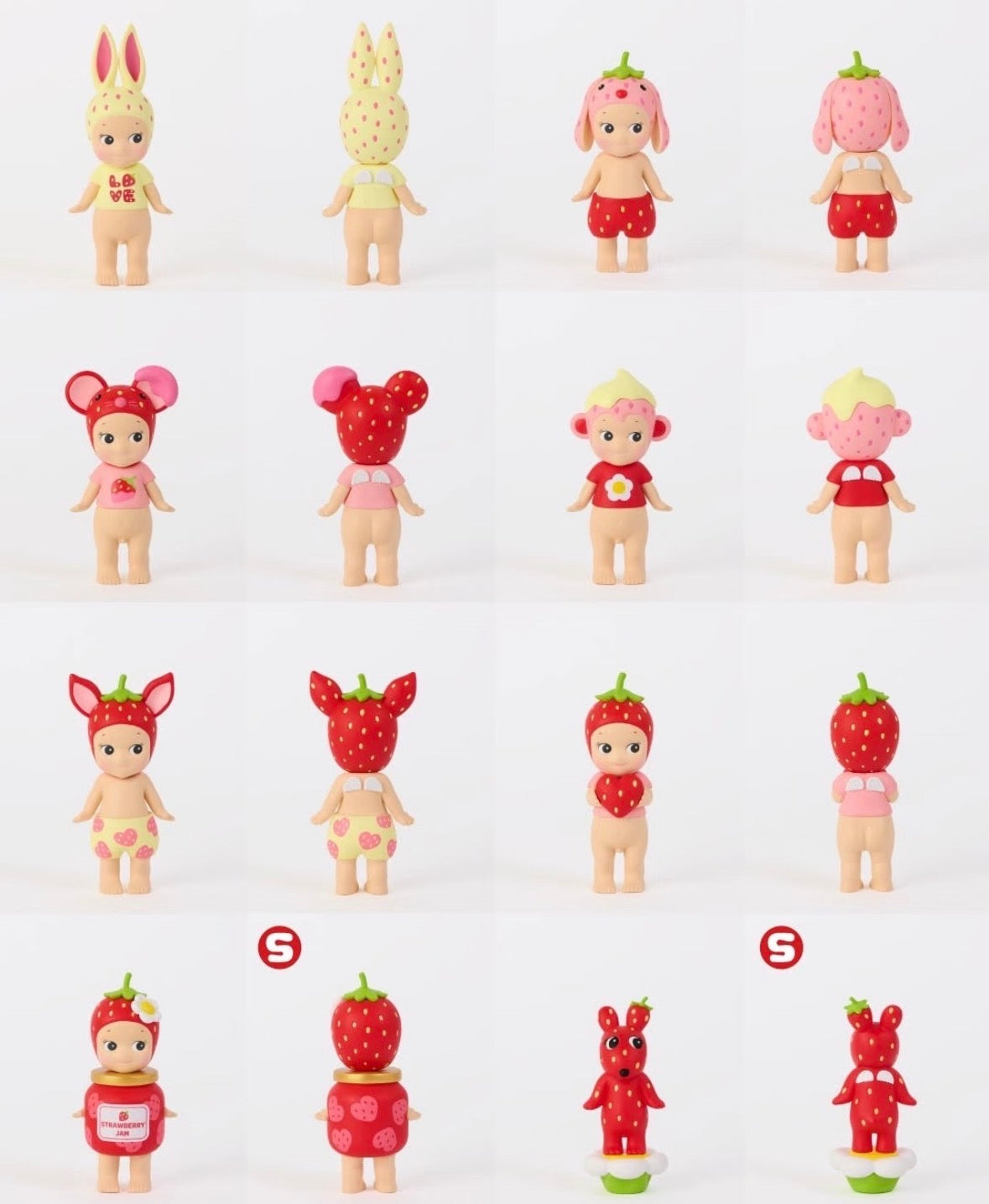 Figurine Sonny Angel Mini Series Strawberry Love (Précommande)