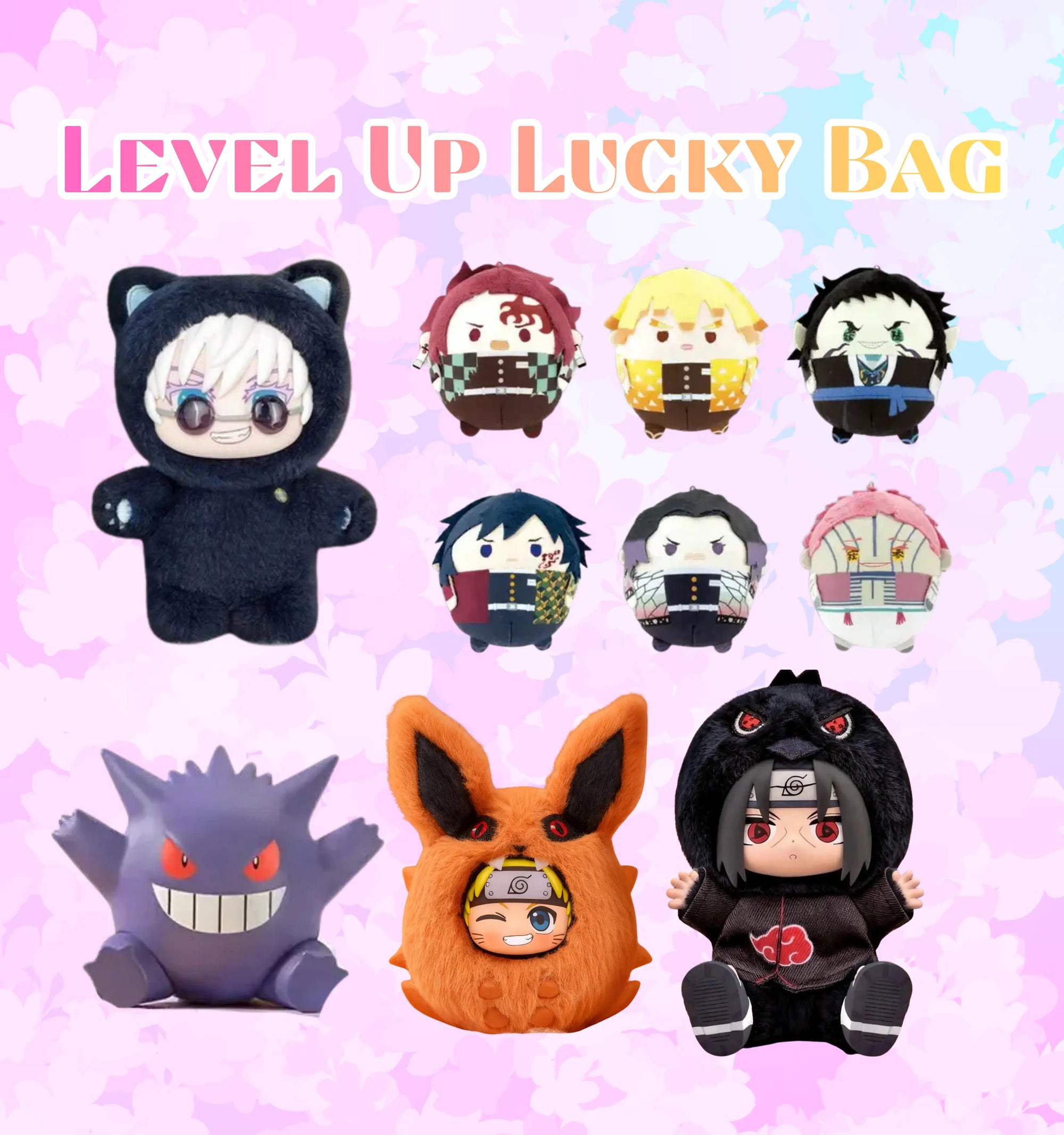 Level Up Anime Blindbox Gift Lucky Bag fifilandtoys