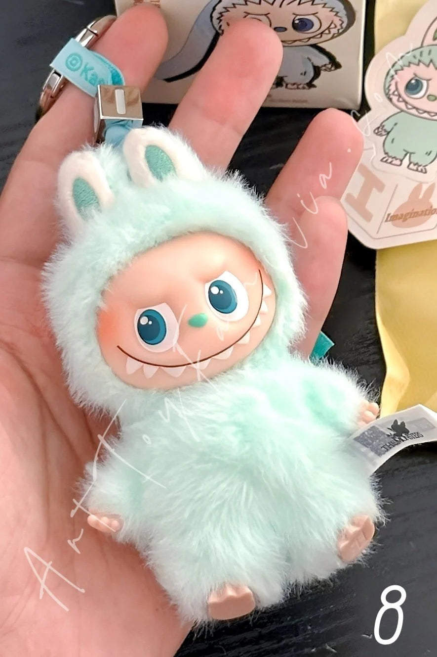 Labubu The Monsters PIN FOR LOVE Series Plush Pendant Blindbox