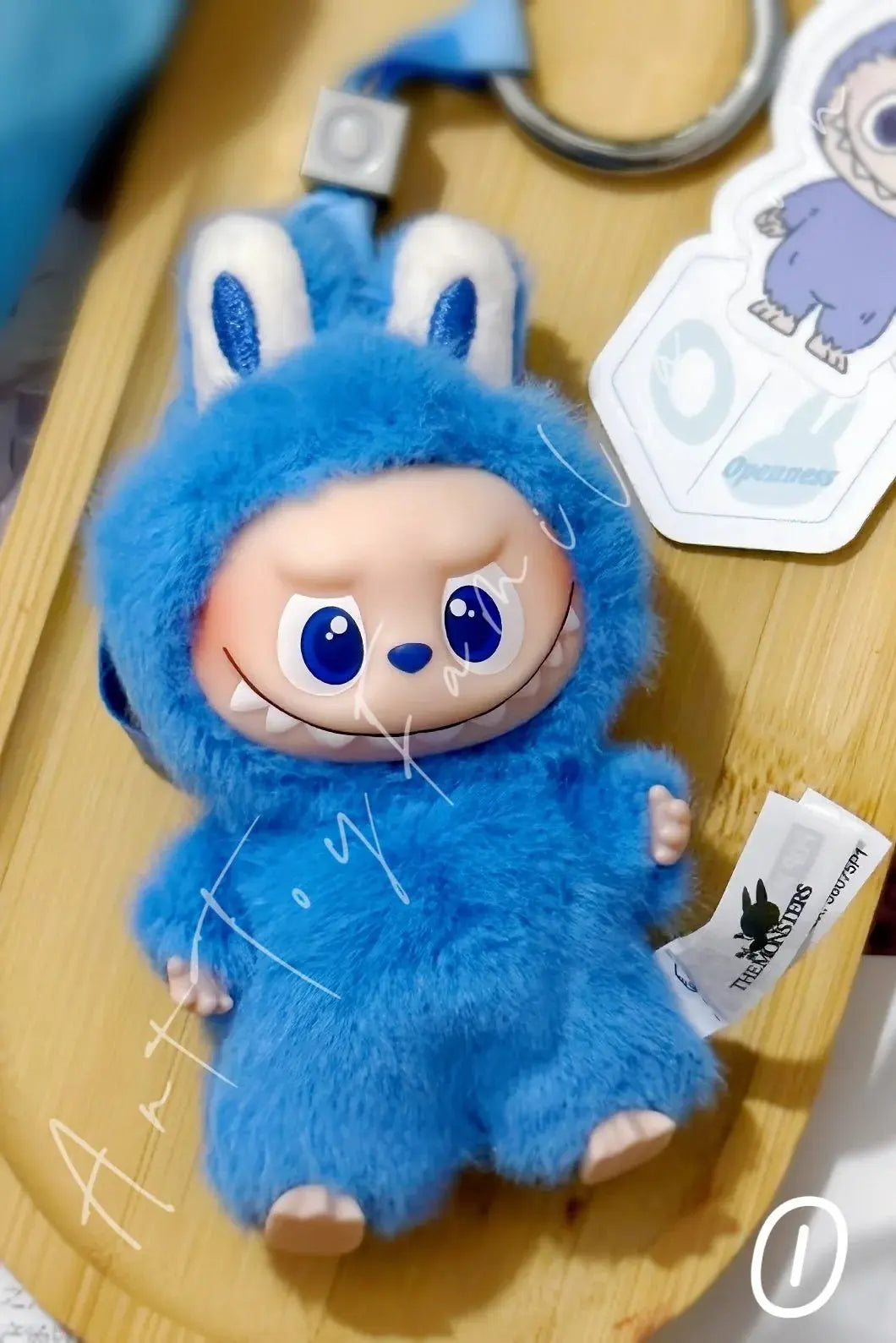 Yukochan様 PIN for LOVE 正規品未開封LABUBU 青 Labubu The Monsters PIN FOR LOVE Series Plush Pendant Blindbox