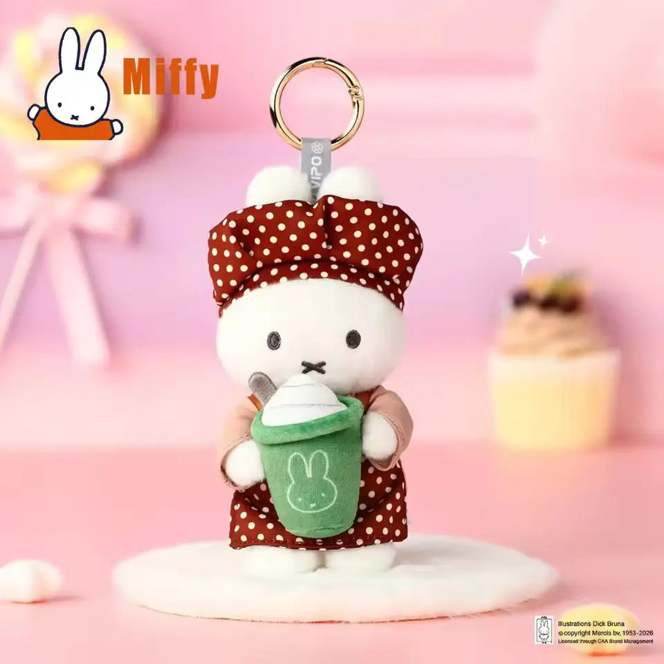 Miffy x Vipo Bakery Series Plush Pendant Blind Box VIPO