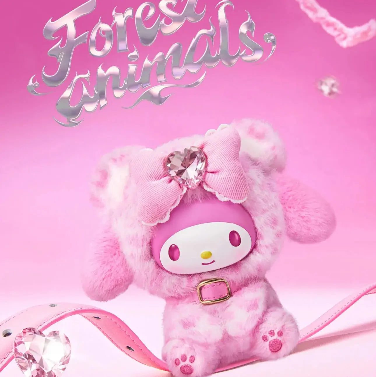 Sanrio Characters Forest Friends Series Vinyl Plush Pendant Blind