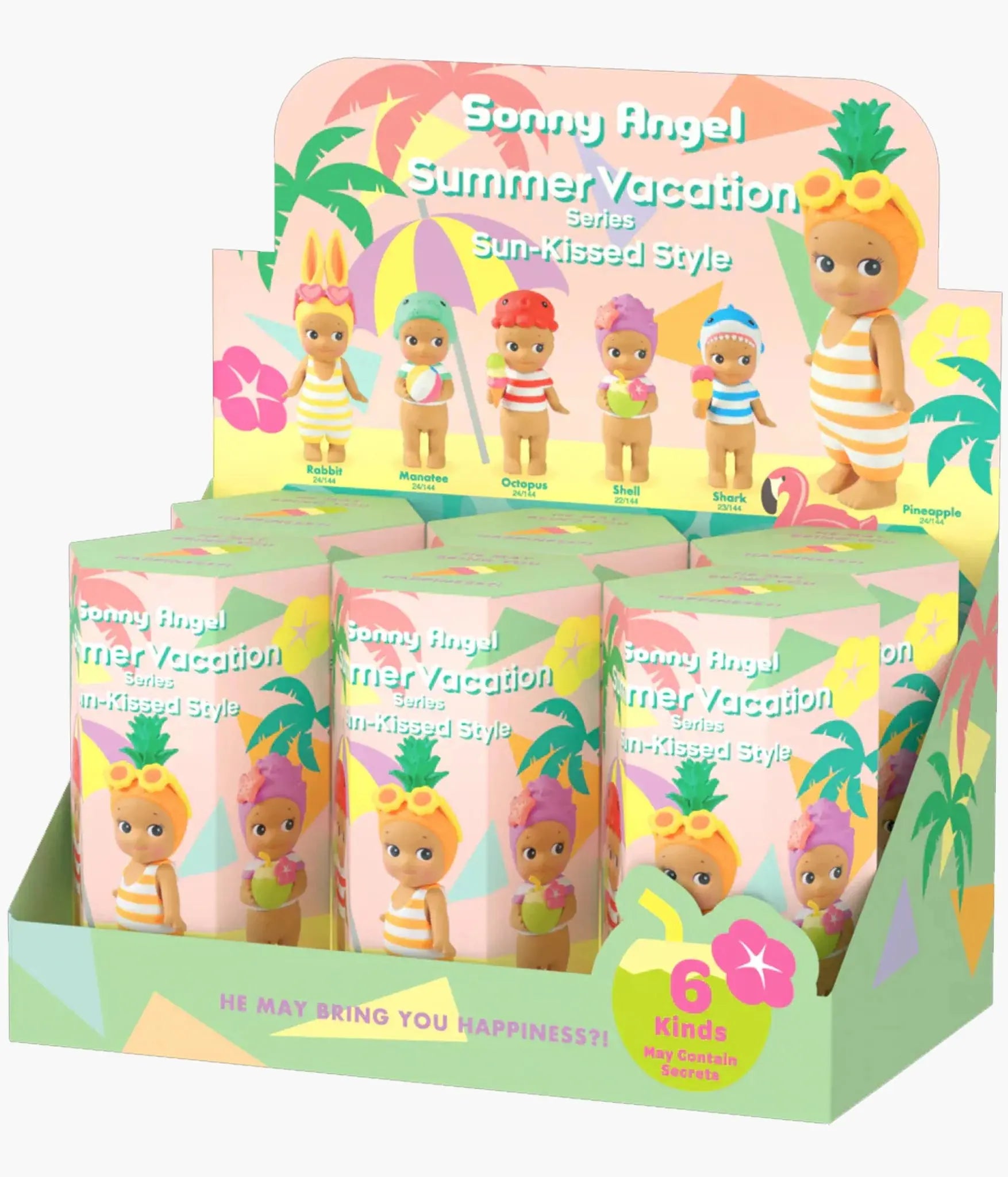 Sonny Angel Summer Vacation Series Sun-Kissed Style Mini Figure Blind Box (PRE-ORDER) Sonny Angel