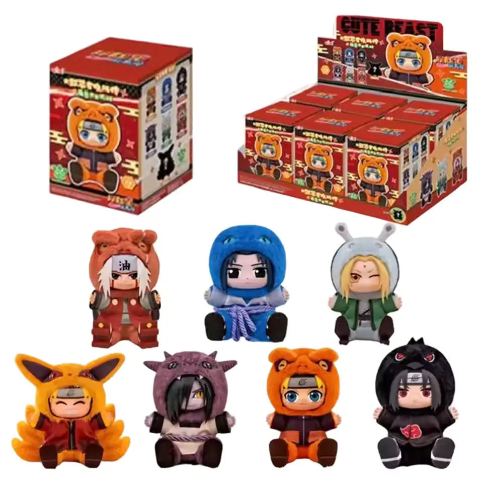 Naruto Shippuden Beast Party V2 Series Plush Blind Box Eaki