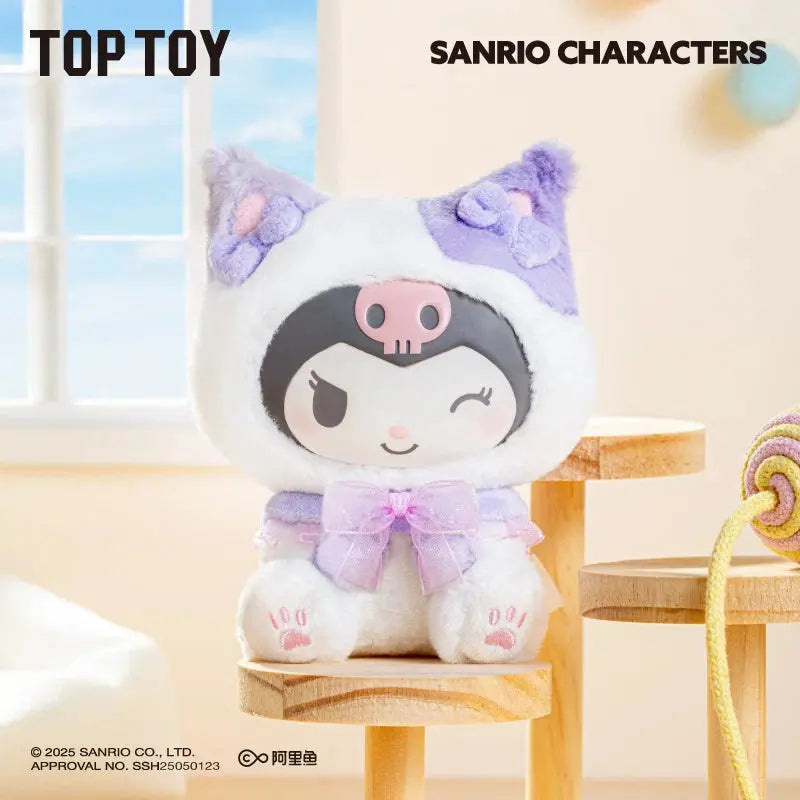 Sanrio Characters Play With Kittens Series Plush Blind Box Miniso