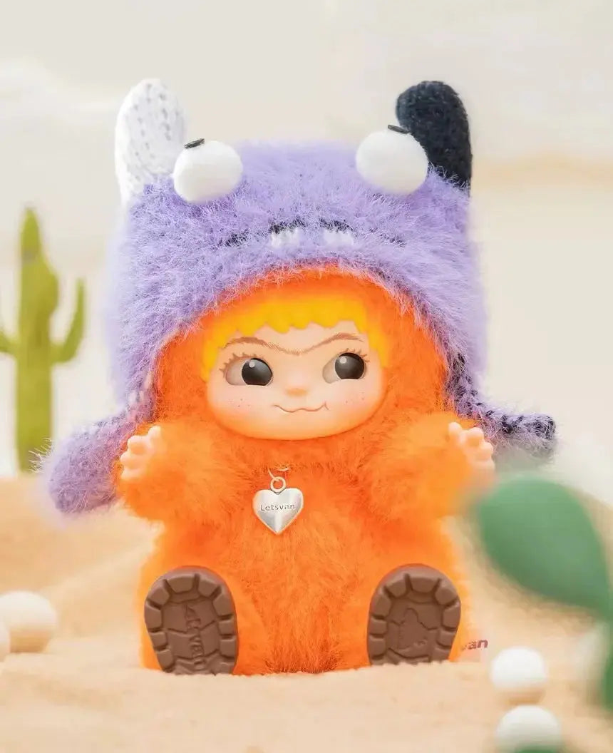 WAKUKU Fuzzy Trendy Fun Party Series Plush Dolls Blindbox HERE Toys