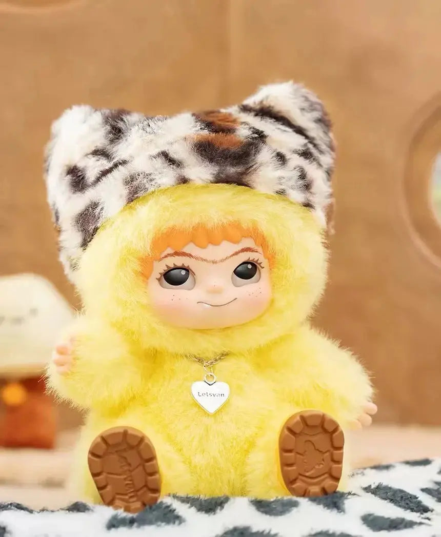 WAKUKU Fuzzy Trendy Fun Party Series Plush Dolls Blindbox HERE Toys