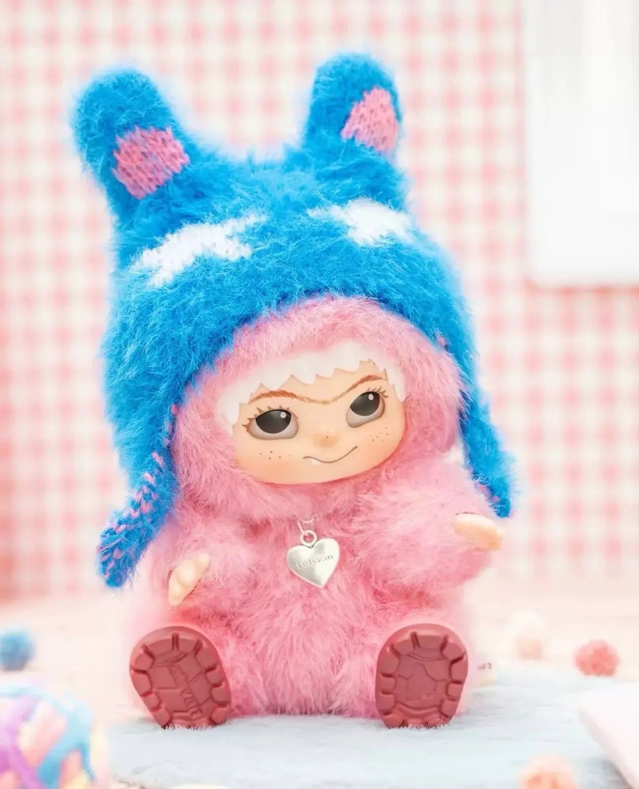 WAKUKU Fuzzy Trendy Fun Party Series Plush Dolls Blindbox HERE Toys