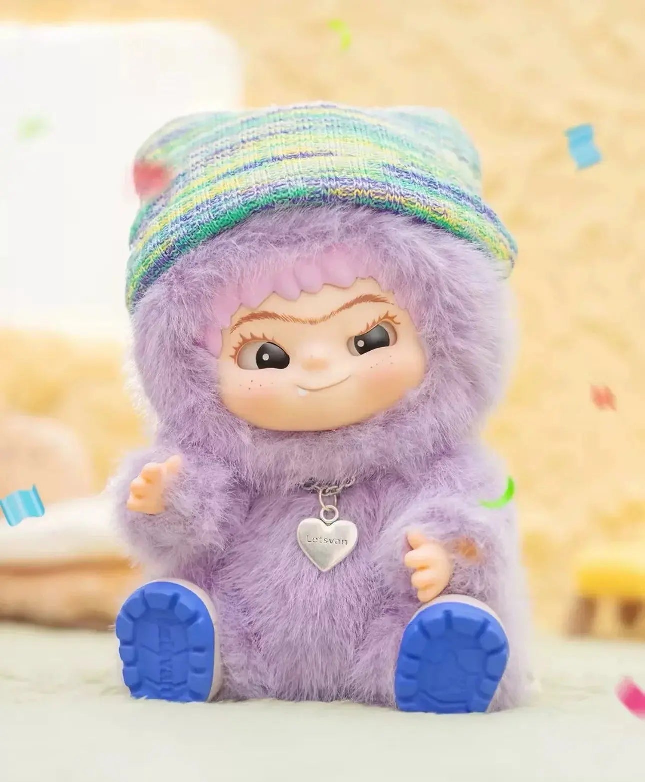 WAKUKU Fuzzy Trendy Fun Party Series Plush Dolls Blindbox HERE Toys