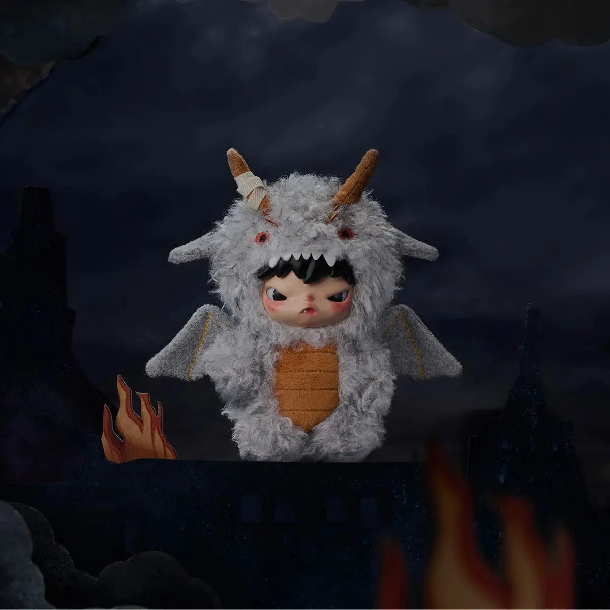 Hirono Mist-Walker Series-Plush Doll Pendant Blind Box Popmart