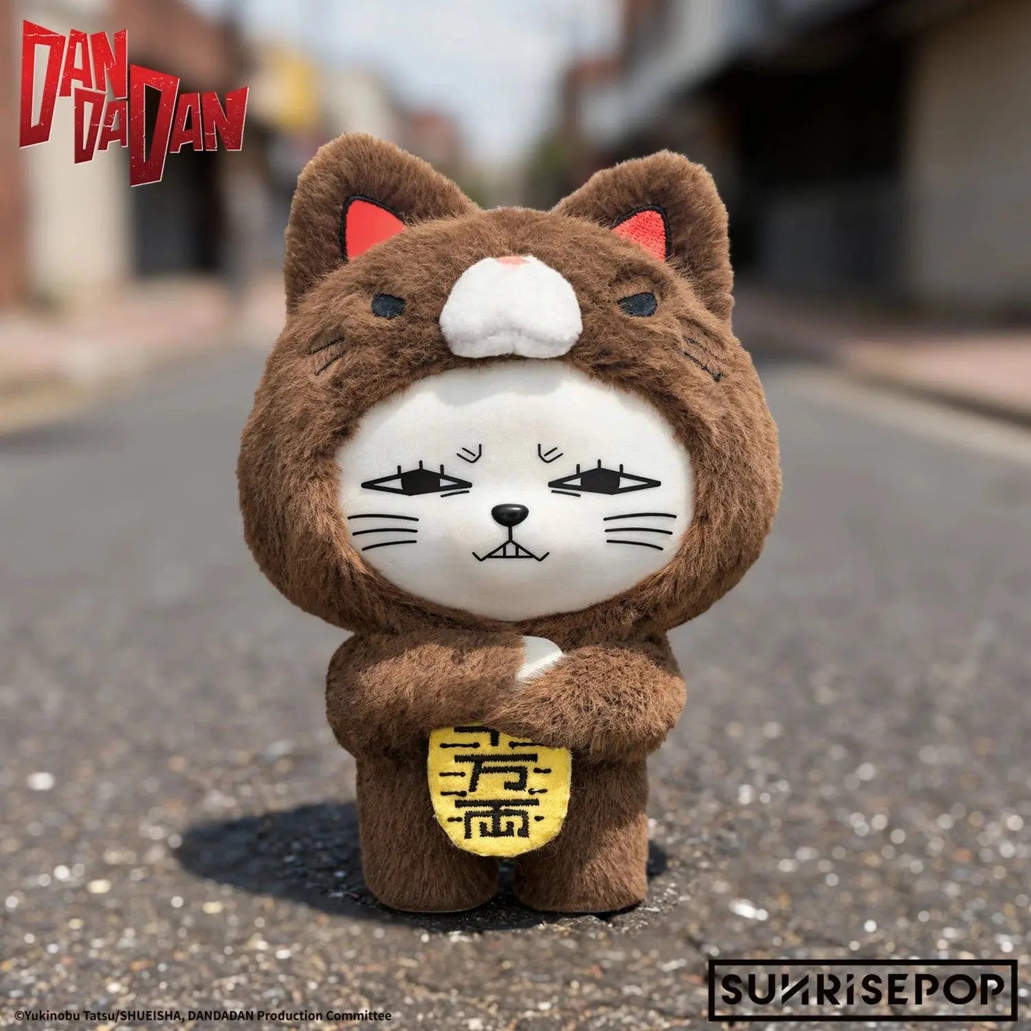 Dandadan Turbo Granny Lucky Cat Vinyl Plush Pendant Blindbox SUNRISEPOP