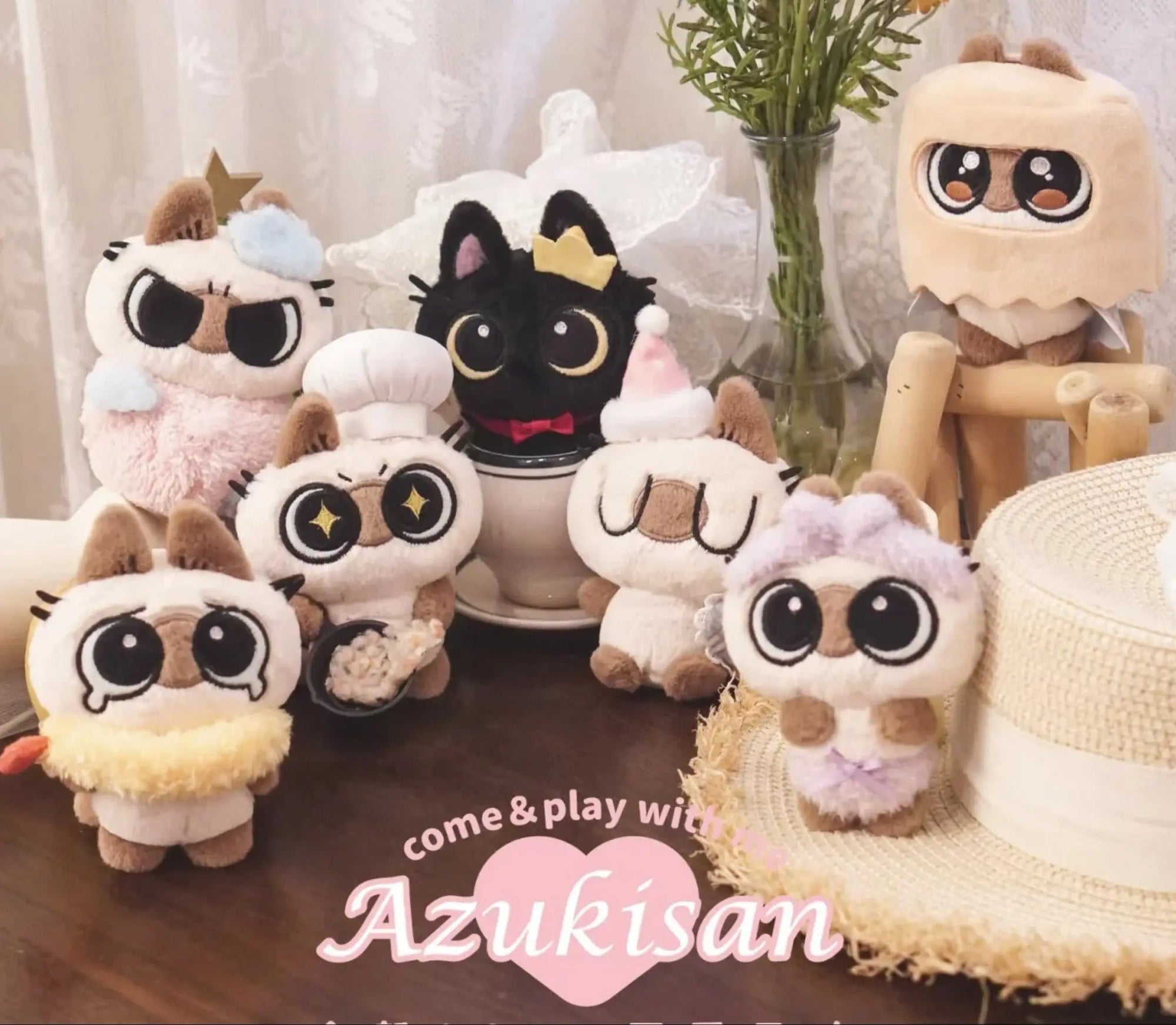 Azukisan's Daily Life Series Plush Pendant Blind Box Series 2 KADOKAWA