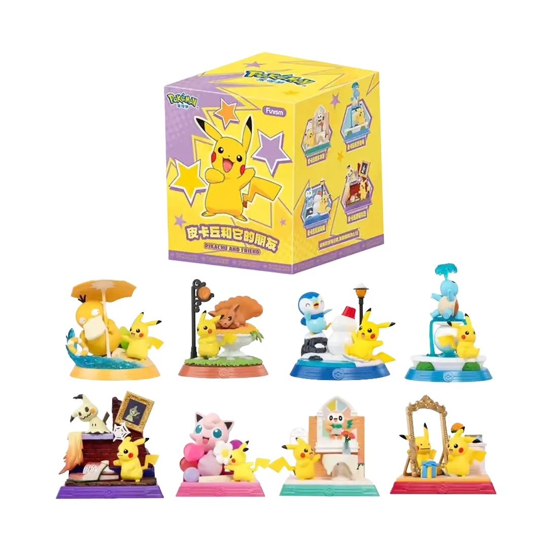 Pokemon Pikachu And Friends Series Figure Blind Box Pokémon fifilandtoys