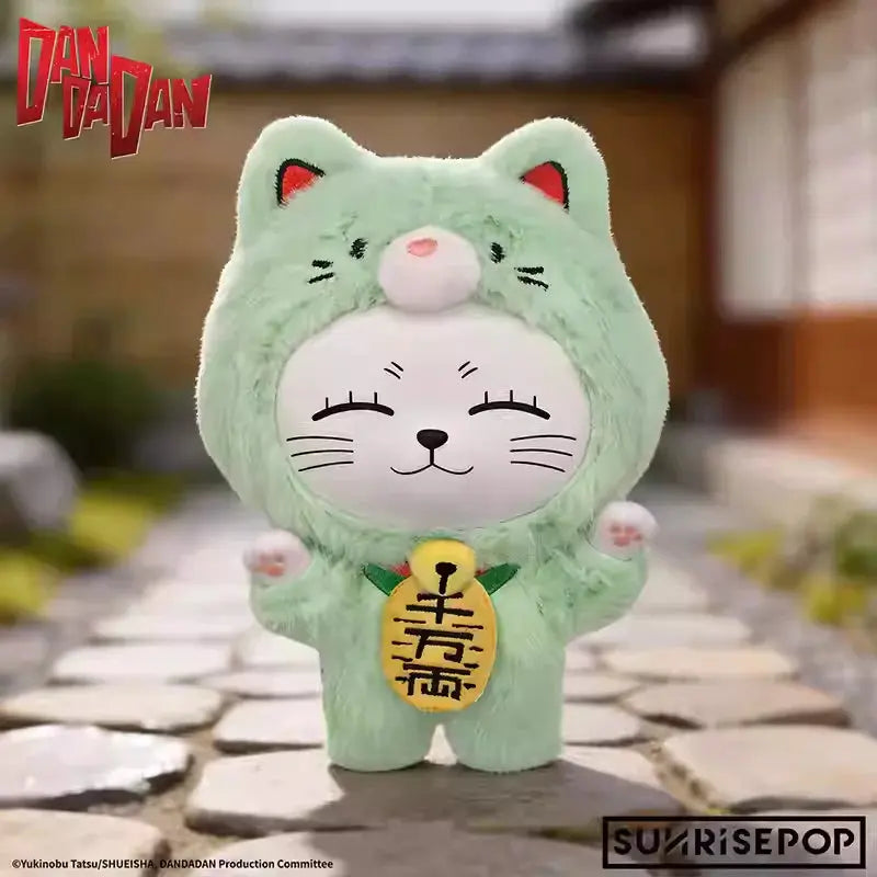 Dandadan Turbo Granny Lucky Cat Vinyl Plush Pendant Blindbox SUNRISEPOP