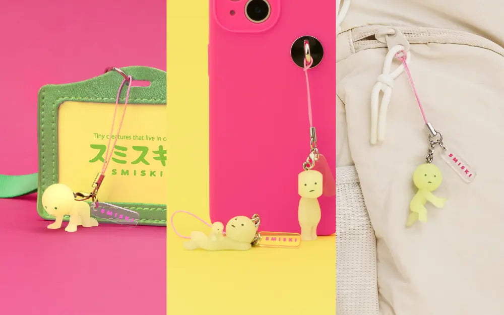 Smiski Figure Keychain Strap V4 Blind Capsule Sonny Angel