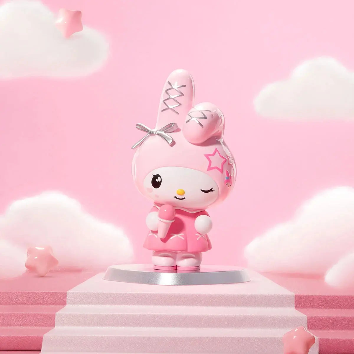 Sanrio Hello Kitty and Friends Pink Party Figure Collection Blindbox Popmart