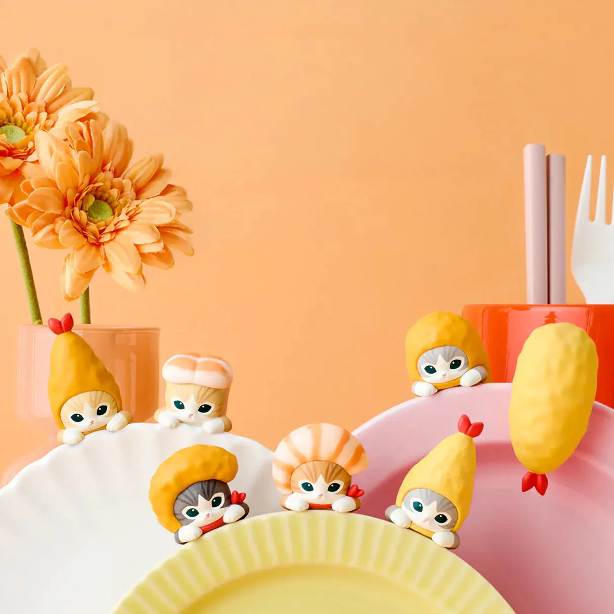 Sonny Angel × Mofusand Shrimp Meow Series Hippers Blindbox (PRE-ORDER) Sonny Angel