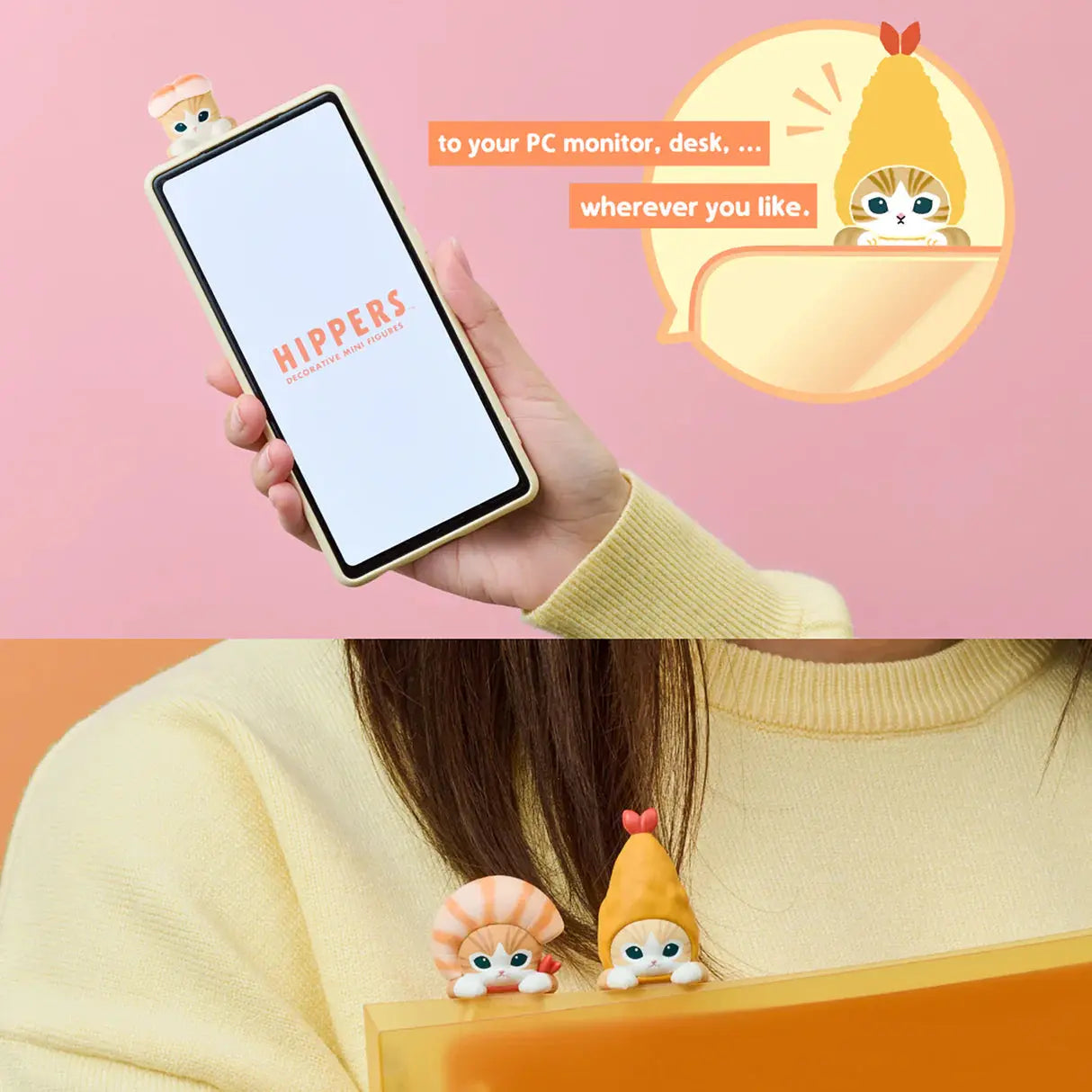 Sonny Angel × Mofusand Shrimp Meow Series Hippers Blindbox (PRE-ORDER) Sonny Angel