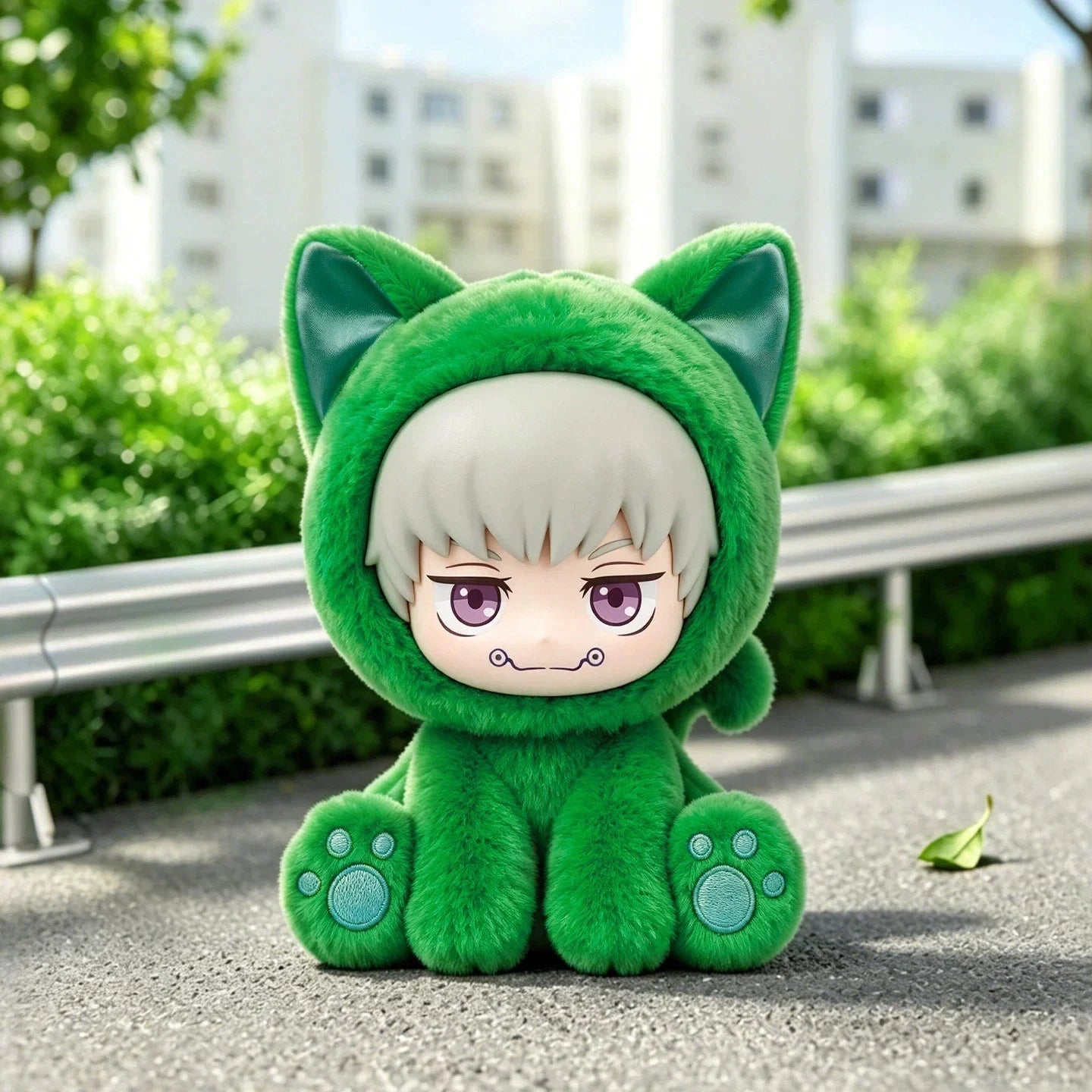 Jujutsu Kaisen Sitting Cat Party Series Plush Pendant Blind Box Eaki