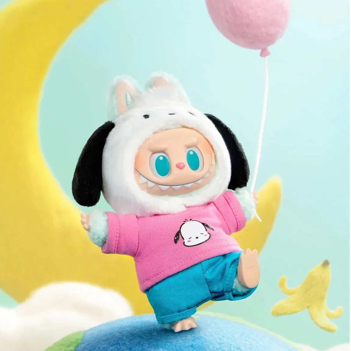 Labubu The Monsters x Hello Kitty and Friends Vinyl Plush Pendant Blind Box (PRE-ORDER)