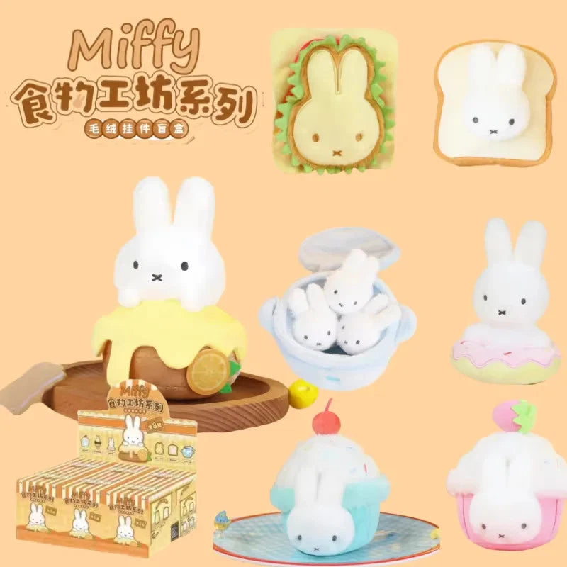 Miffy Food Workshop Series Plushie Pendant Blind Box