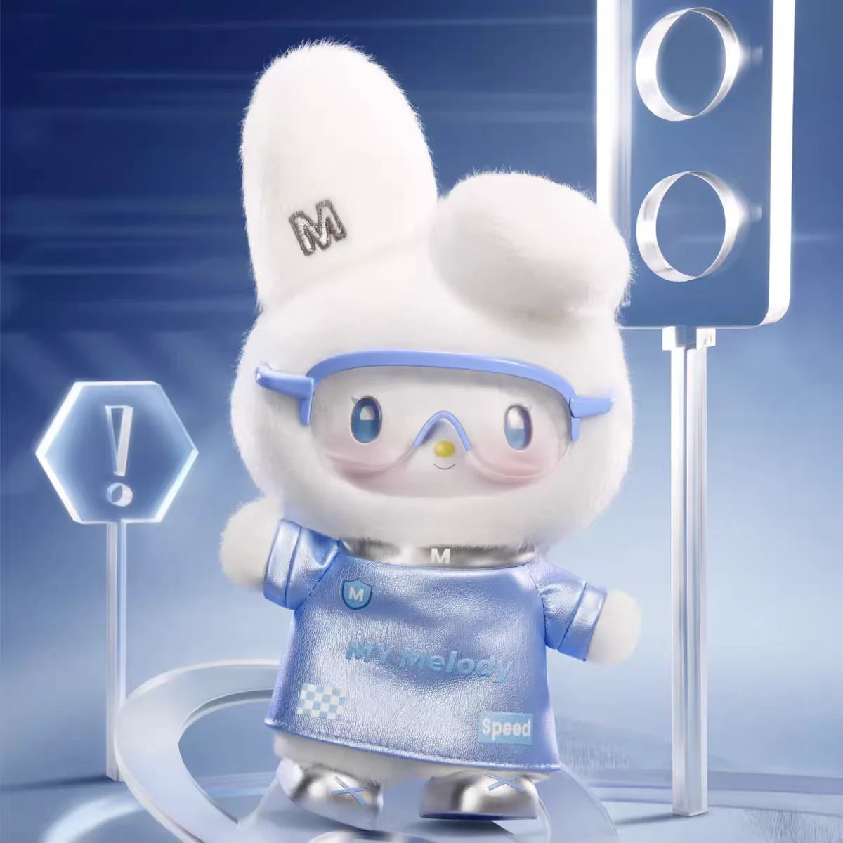 Miniso Sanrio Characters Cyber Age Series Vinyl Plush Pendant Blindbox Miniso